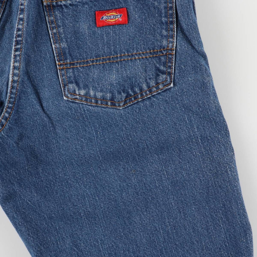 Dickies Straight Denim Pants for Men, W32 equivalent cotton blue type Vintage Second Hand