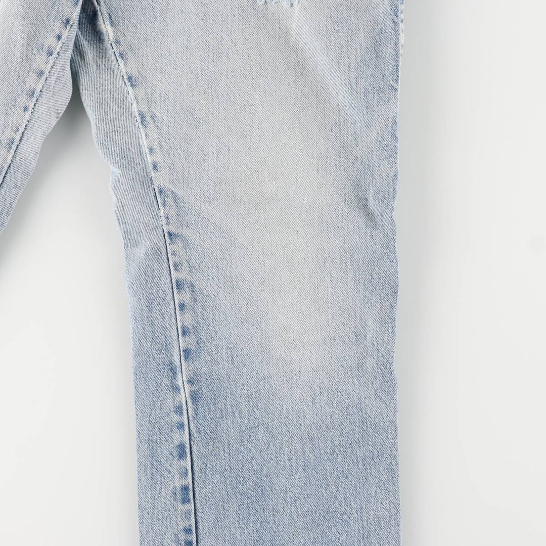 Dickies tapered denim pants for men, equivalent to W33 unclear blue type Vintage Second Hand
