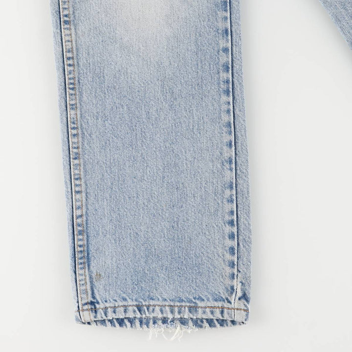 Dickies tapered denim pants for men, equivalent to W33 unclear blue type Vintage Second Hand