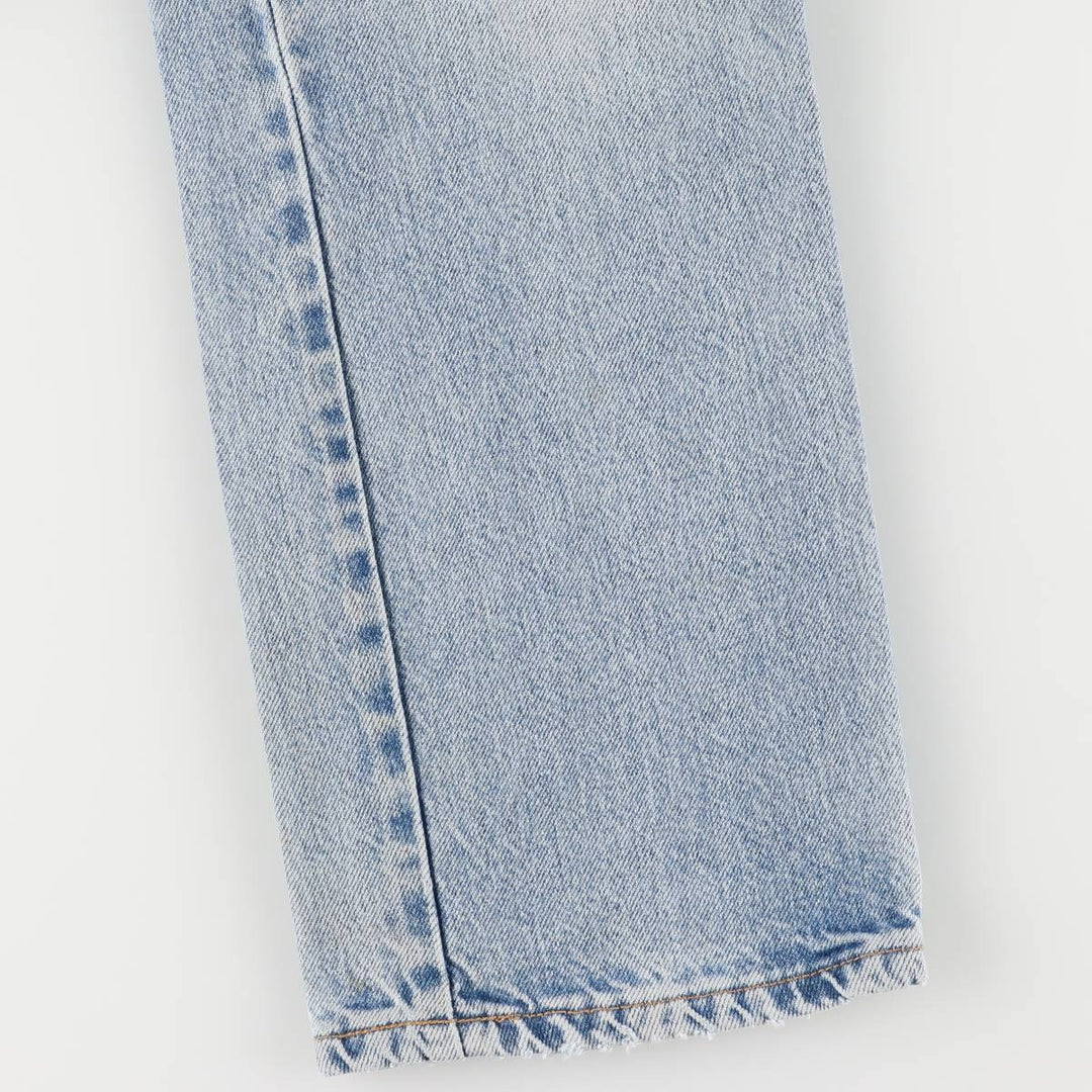 Dickies tapered denim pants for men, equivalent to W33 unclear blue type Vintage Second Hand