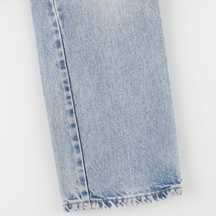 Dickies tapered denim pants for men, equivalent to W33 unclear blue type Vintage Second Hand