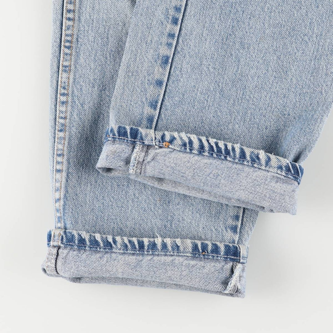 Dickies tapered denim pants for men, equivalent to W33 unclear blue type Vintage Second Hand