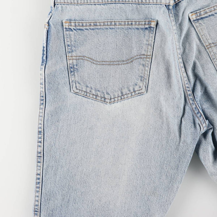 Dickies tapered denim pants for men, equivalent to W33 unclear blue type Vintage Second Hand