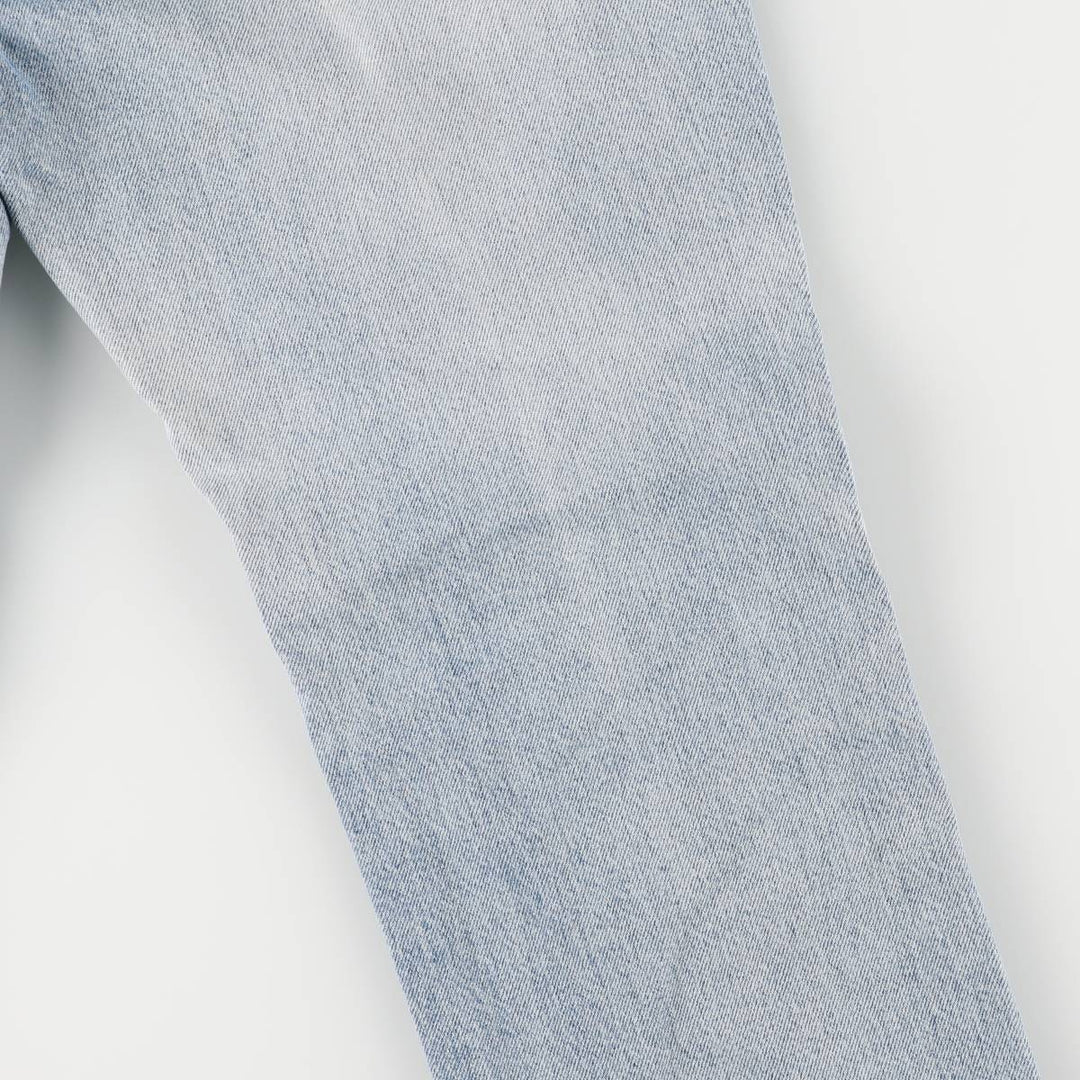 Dickies tapered denim pants for men, equivalent to W33 unclear blue type Vintage Second Hand