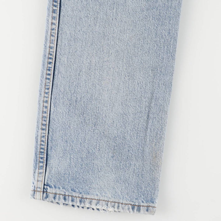 Dickies tapered denim pants for men, equivalent to W33 unclear blue type Vintage Second Hand