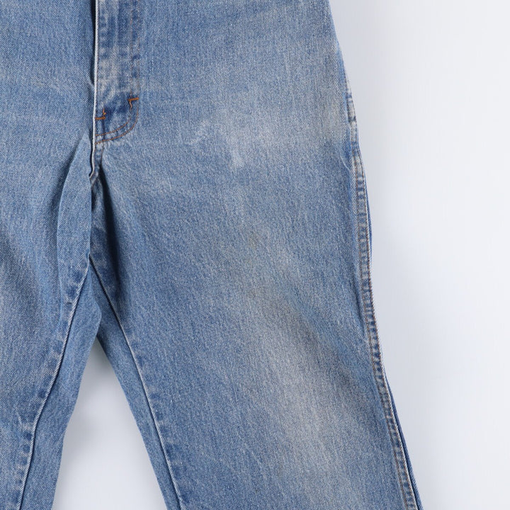 Vintage 1980'S Dickies straight-leg denim pants, men's size W32 cotton blue type Vintage Second Hand
