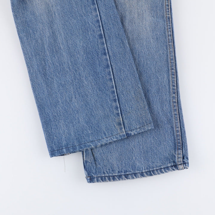 Vintage 1980'S Dickies straight-leg denim pants, men's size W32 cotton blue type Vintage Second Hand
