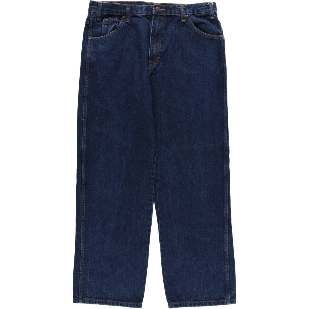 Dickies Men's Straight Denim Pants, Size W36 cotton blue type Vintage Second Hand