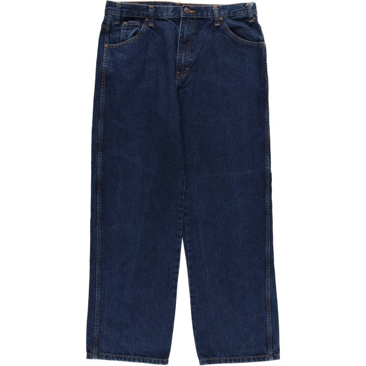 Dickies Men's Straight Denim Pants, Size W36 cotton blue type Vintage Second Hand