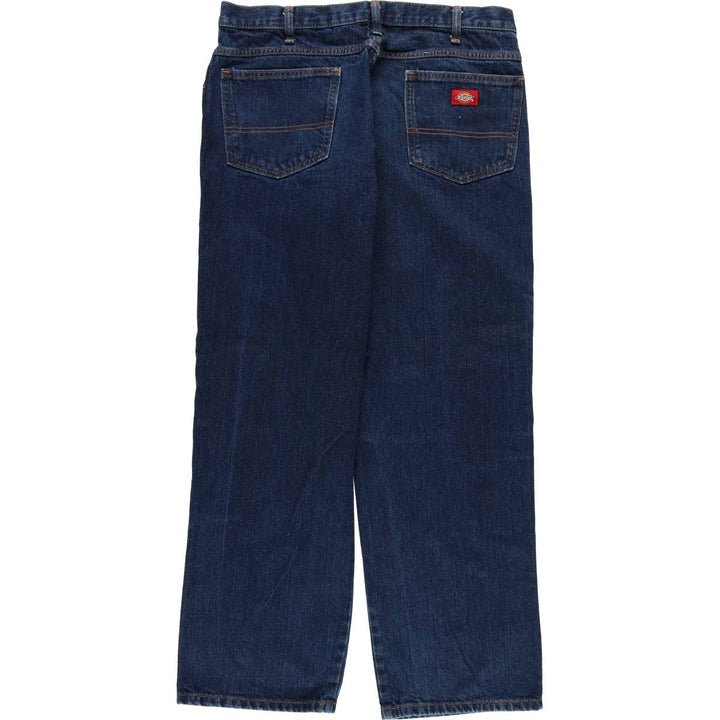 Dickies Men's Straight Denim Pants, Size W36 cotton blue type Vintage Second Hand