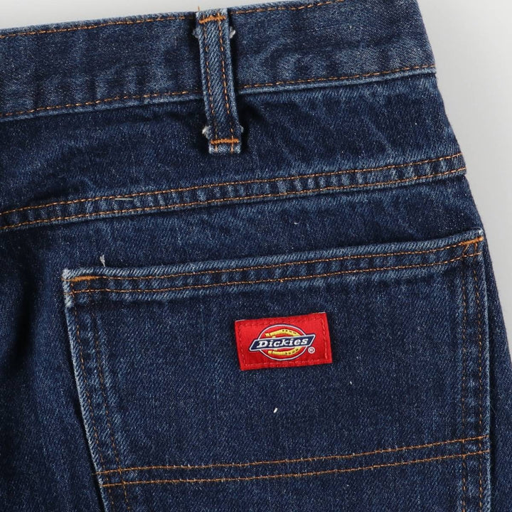 Dickies Men's Straight Denim Pants, Size W36 cotton blue type Vintage Second Hand