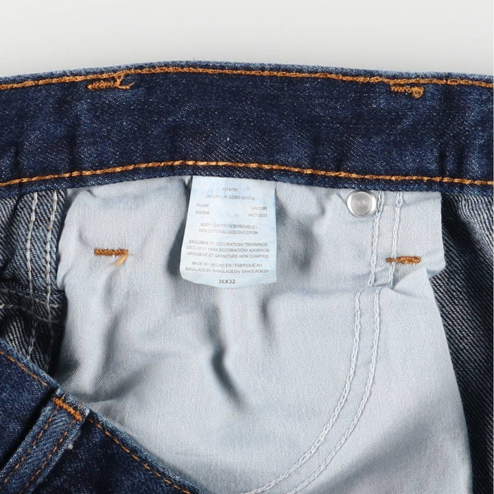 Dickies Men's Straight Denim Pants, Size W36 cotton blue type Vintage Second Hand