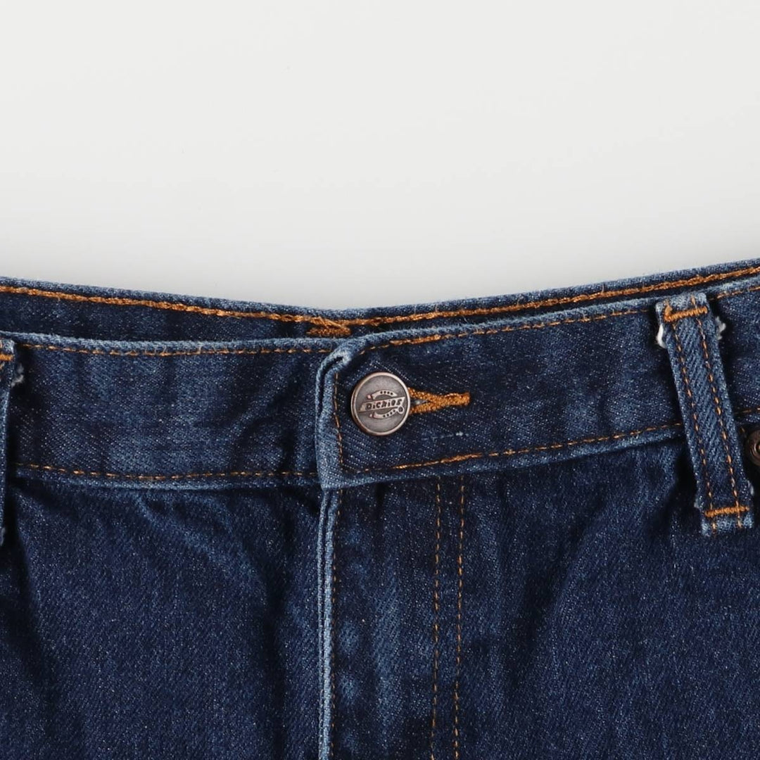 Dickies Men's Straight Denim Pants, Size W36 cotton blue type Vintage Second Hand