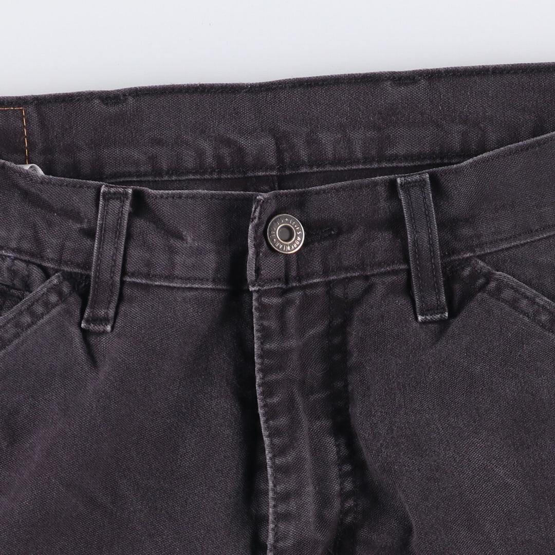 Levi's WORKWEAR 545 Duck Work Cargo Pants, Men's, Size W32 cotton black type Vintage Second Hand