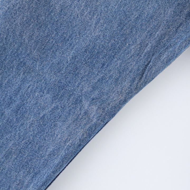 Levi's 505 tapered denim pants for men, equivalent to w35 cotton Blue type light blue Vintage Second Hand