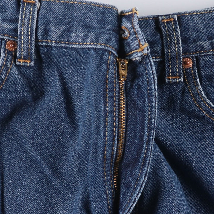 Levi's 505 REGULAR FIT tapered denim pants for men, size w37 cotton blue type Vintage Second Hand