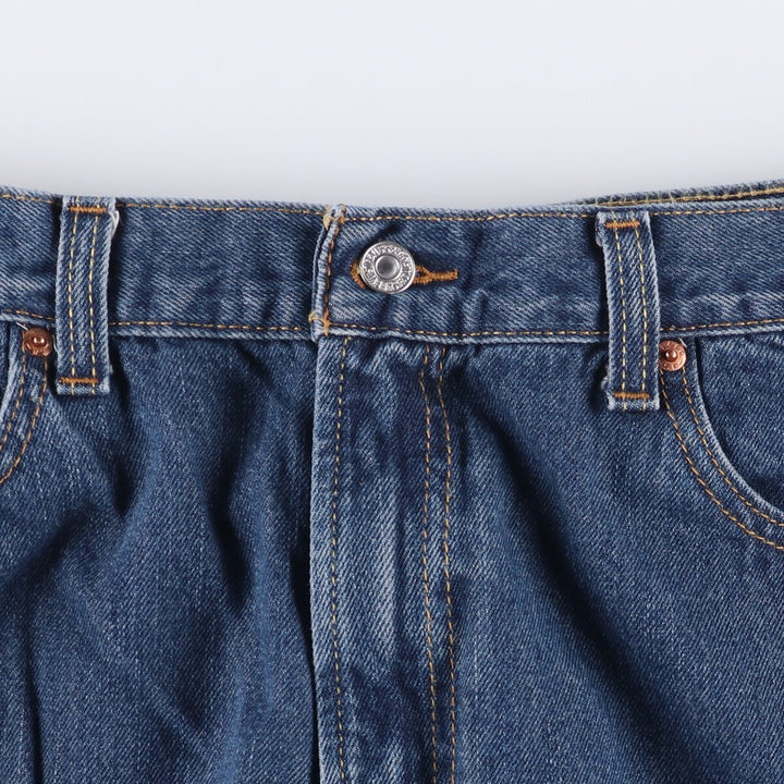 Levi's 505 REGULAR FIT tapered denim pants for men, size w37 cotton blue type Vintage Second Hand