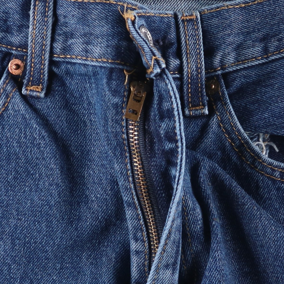 Levi's 505 tapered denim pants for men, equivalent to w35 cotton blue type Vintage Second Hand