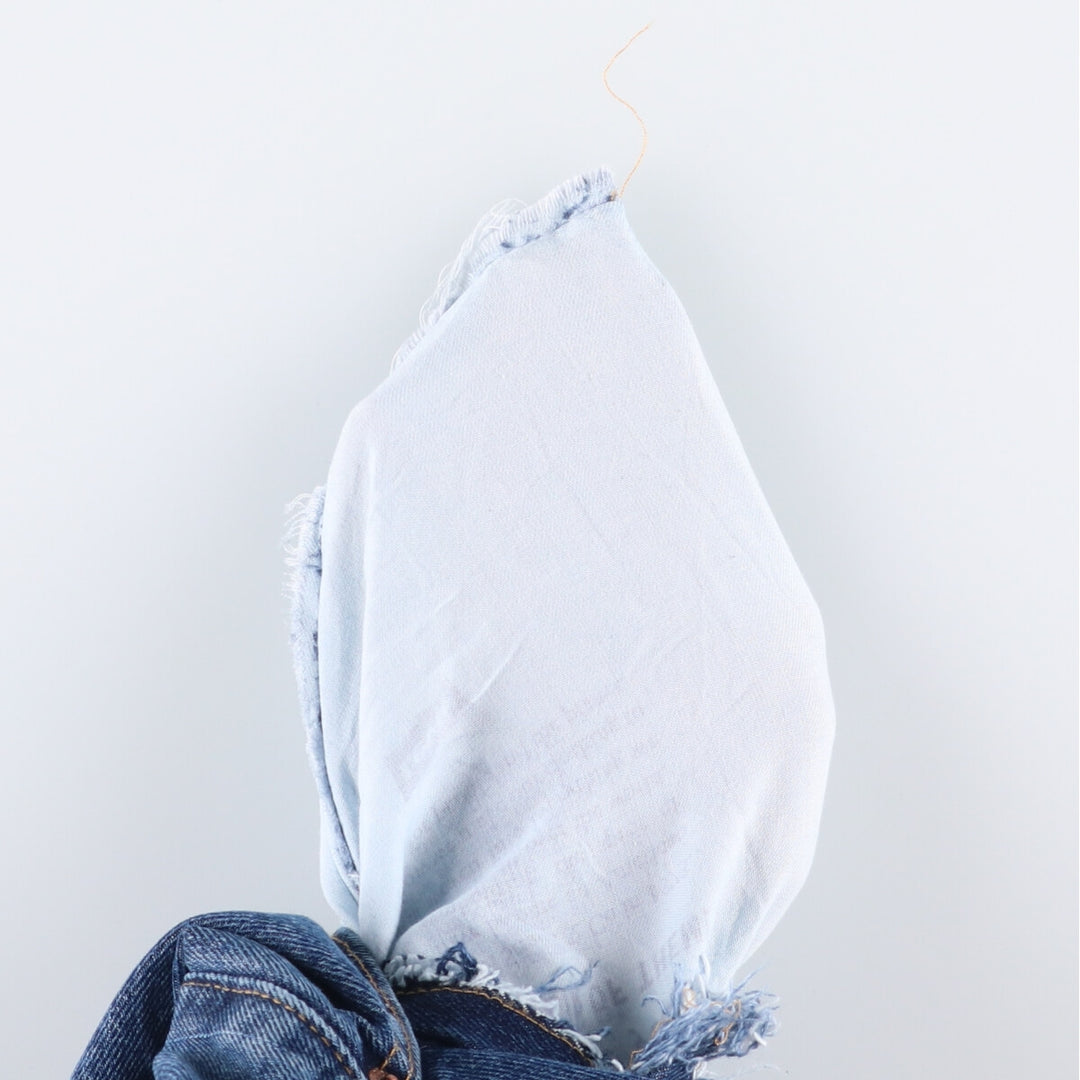 Levi's 505 tapered denim pants for men, equivalent to w35 cotton blue type Vintage Second Hand