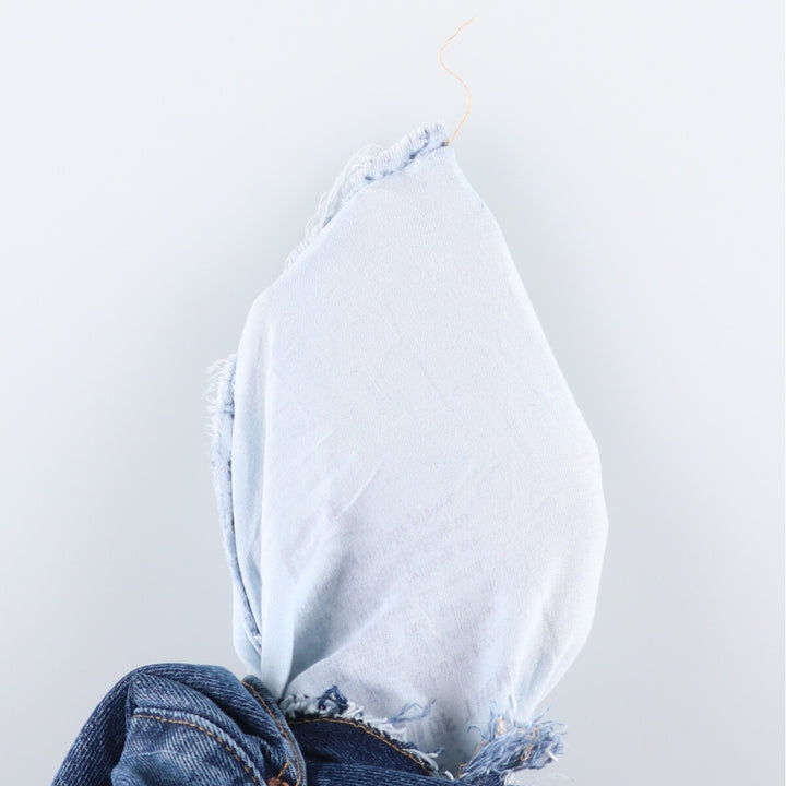 Levi's 505 tapered denim pants for men, equivalent to w35 cotton blue type Vintage Second Hand