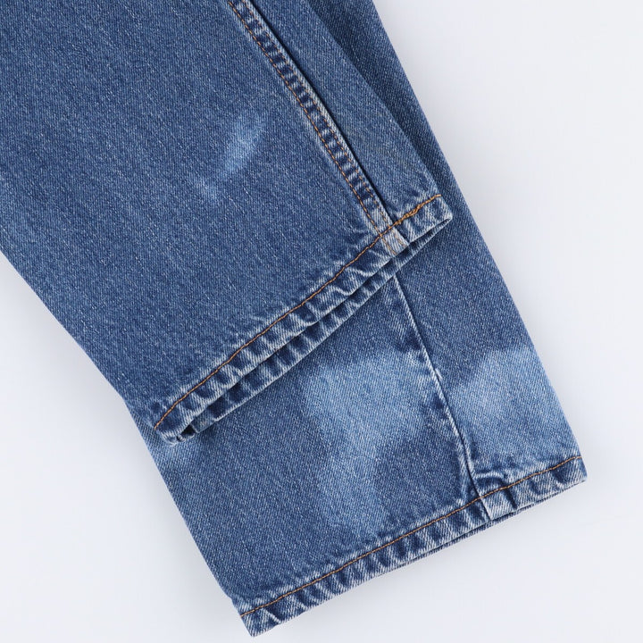 Levi's 505 REGULAR FIT tapered denim pants for men, size w33 cotton blue type Vintage Second Hand