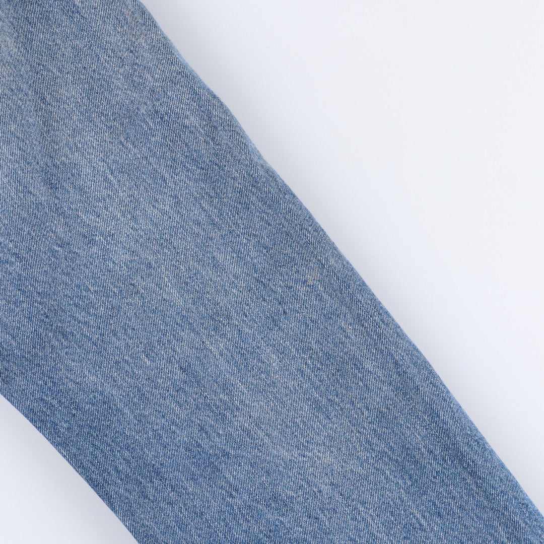 Levi's 505 tapered denim pants for men, size W34 cotton blue type Vintage Second Hand