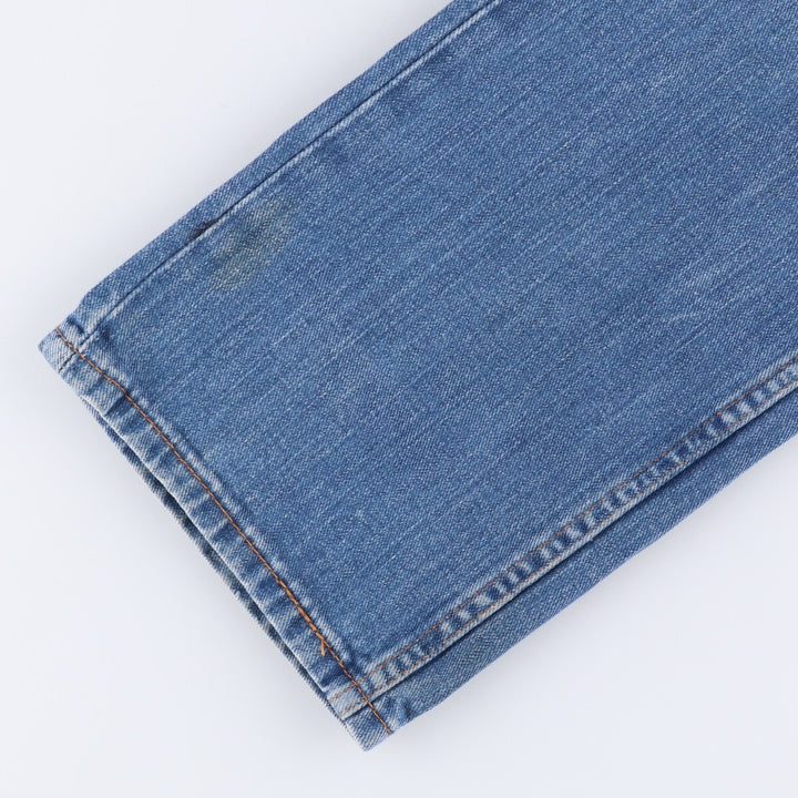 Levi's 505 tapered denim pants for men, equivalent to w35 cotton blue type Vintage Second Hand