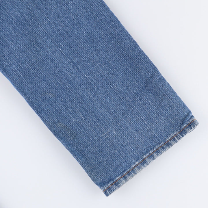 Levi's 505 tapered denim pants for men, equivalent to w35 cotton blue type Vintage Second Hand