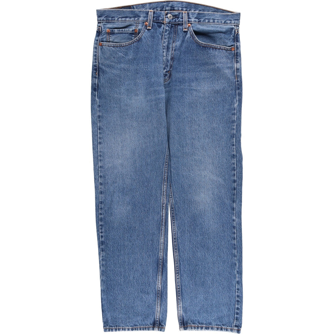 Levi's 505 tapered denim pants for men, size w36 unclear blue type Vintage Second Hand