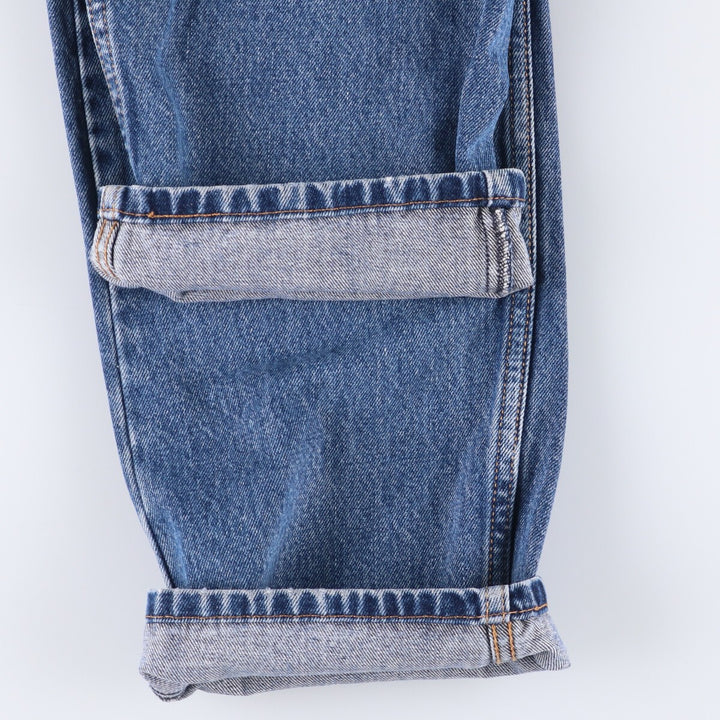 Levi's 505 tapered denim pants for men, size w36 unclear blue type Vintage Second Hand