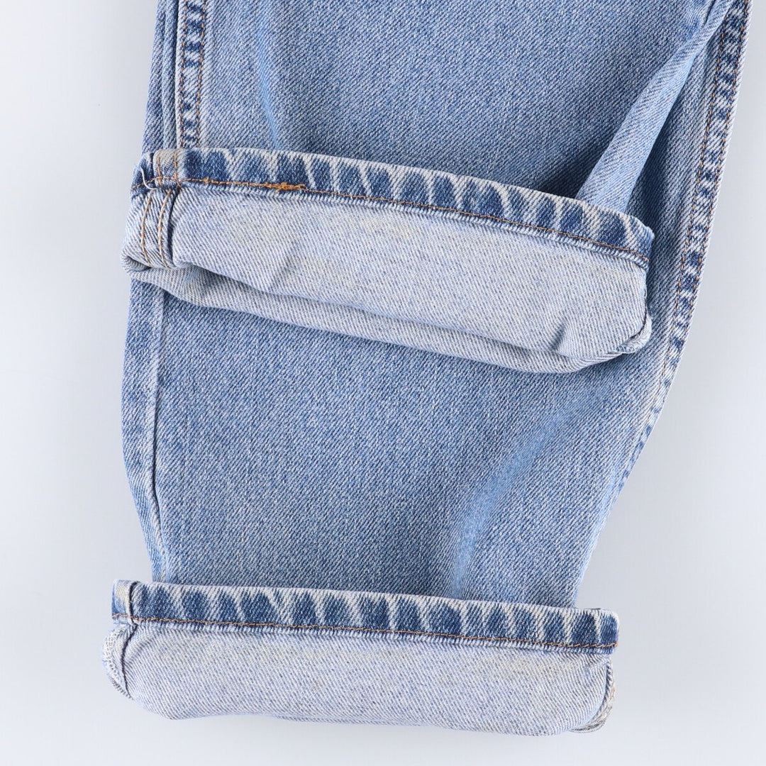 Levi's 505 REGULAR FIT tapered denim pants for men, size w34 cotton Blue type light blue Vintage Second Hand