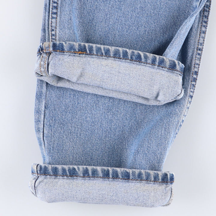 Levi's 505 REGULAR FIT tapered denim pants for men, size w34 cotton Blue type light blue Vintage Second Hand