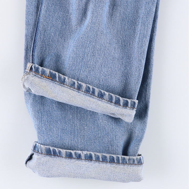 Levi's 505 REGULAR FIT tapered denim pants for men, size w34 cotton Blue type light blue Vintage Second Hand