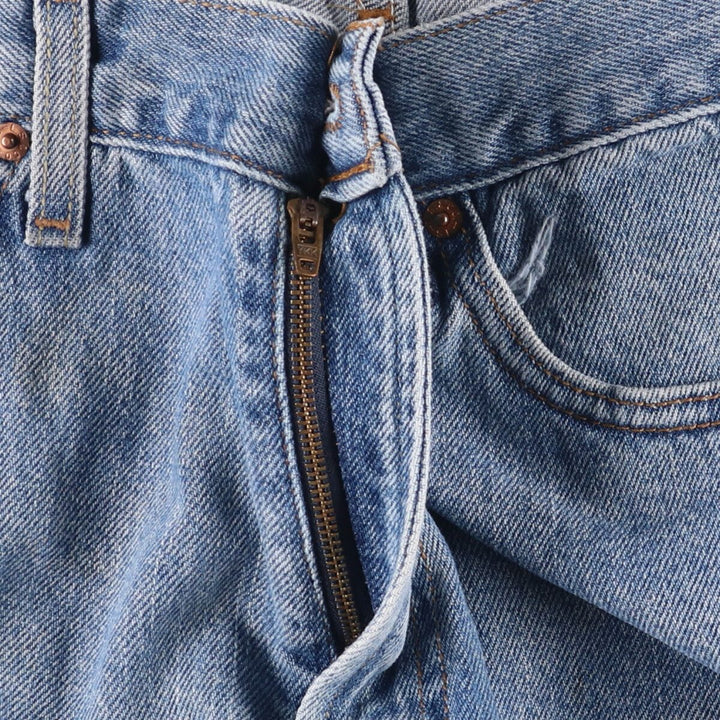 Levi's 505 REGULAR FIT tapered denim pants for men, size w34 cotton Blue type light blue Vintage Second Hand