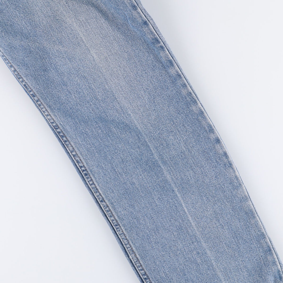 Levi's 505 REGULAR FIT tapered denim pants for men, size w34 cotton Blue type light blue Vintage Second Hand