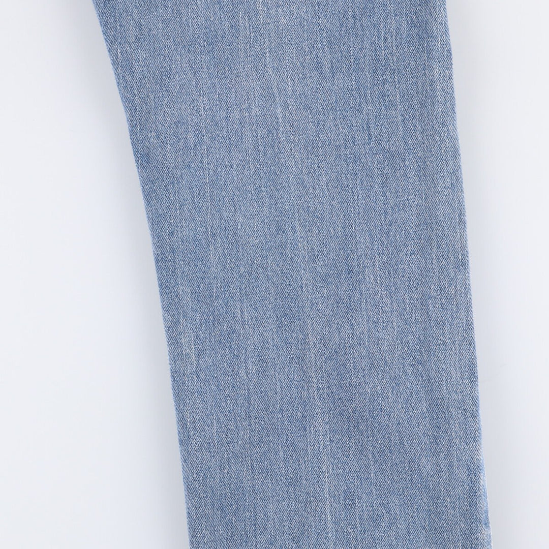 Levi's 505 REGULAR FIT tapered denim pants for men, size w34 cotton Blue type light blue Vintage Second Hand