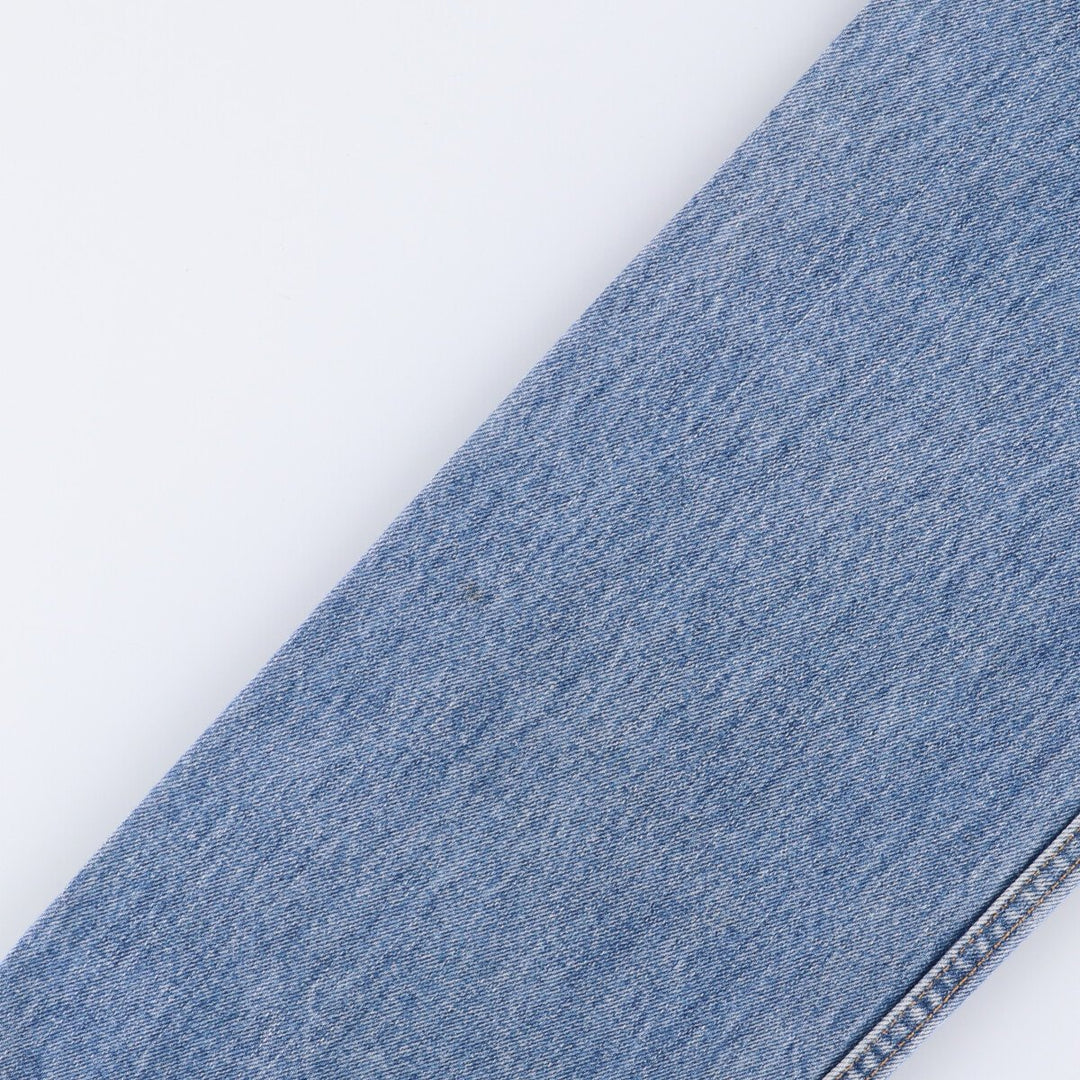 Levi's 505 tapered denim pants for men, size W34 cotton Blue type light blue Vintage Second Hand