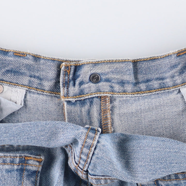 Levi's 505 REGULAR FIT tapered denim pants for men, size w37 unclear Blue type light blue Vintage Second Hand