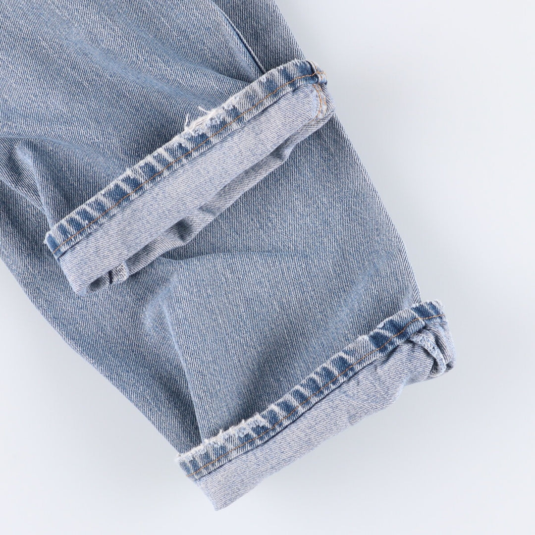 Levi's 505 REGULAR FIT tapered denim pants for men, size w37 unclear Blue type light blue Vintage Second Hand