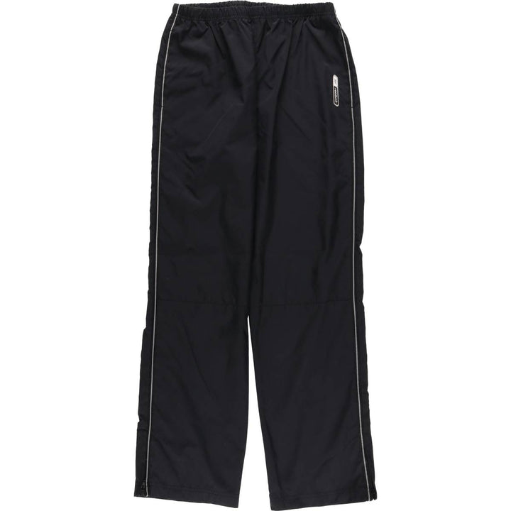 Reebok Warm-Up Pants, Nylon, Shaka Shaka Pants, Men's Size Small polyester black type Vintage Second Hand