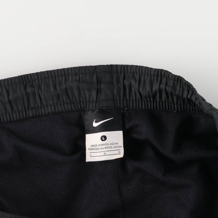 Nike Nylon Pants, Shaka Shaka Pants, Men's Size L Nylon black type Vintage Second Hand