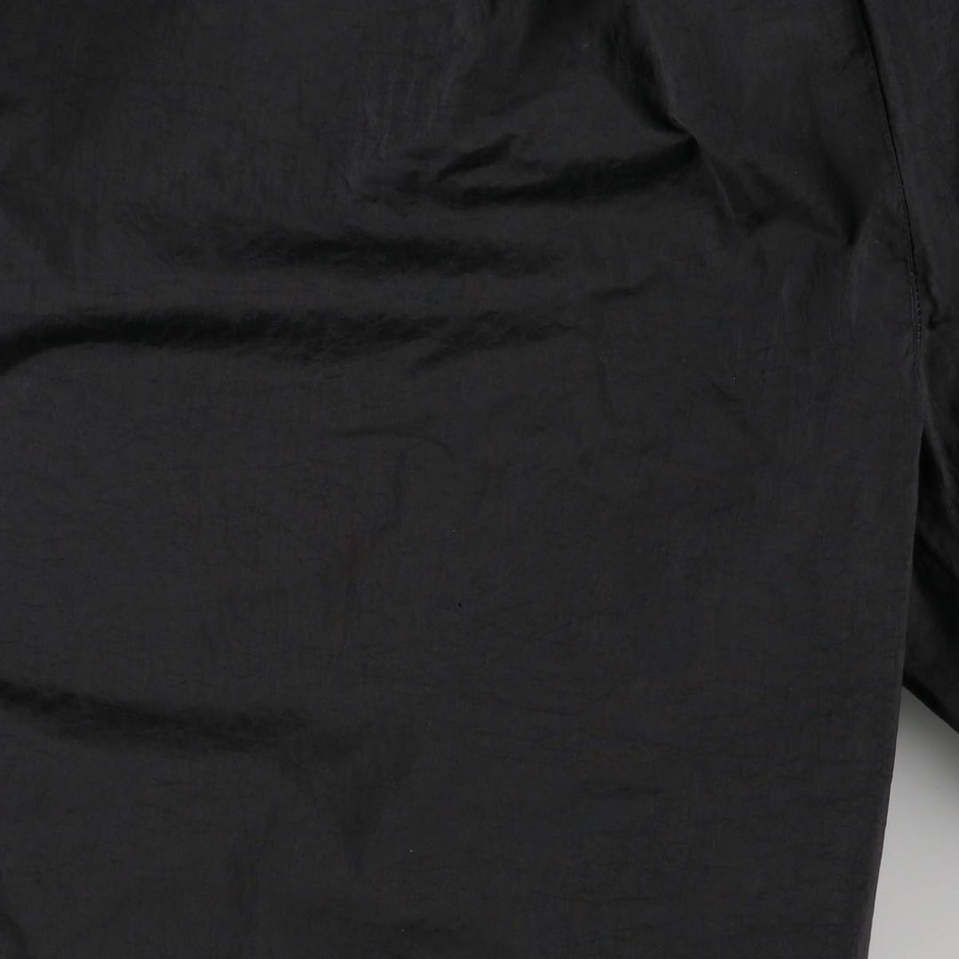 2000'S Adidas nylon pants, crinkle pants, men's size XL Nylon black type Vintage Second Hand