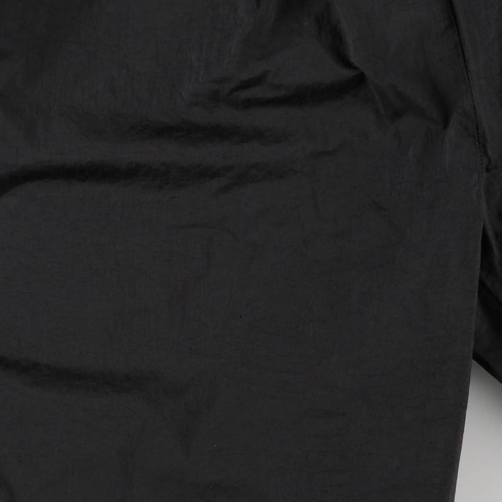 2000'S Adidas nylon pants, crinkle pants, men's size XL Nylon black type Vintage Second Hand