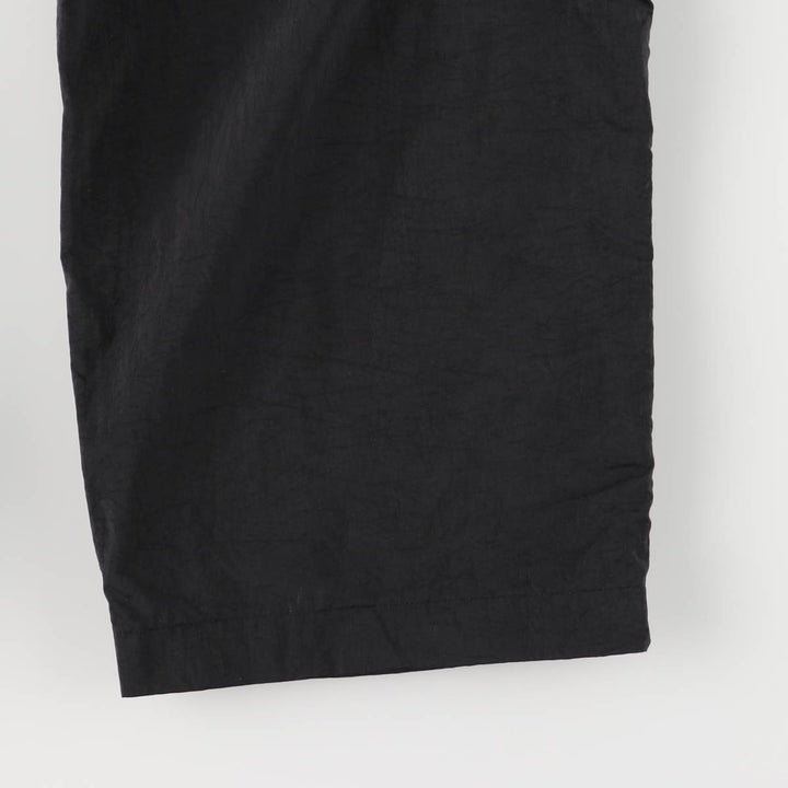 2000'S Adidas nylon pants, crinkle pants, men's size XL Nylon black type Vintage Second Hand