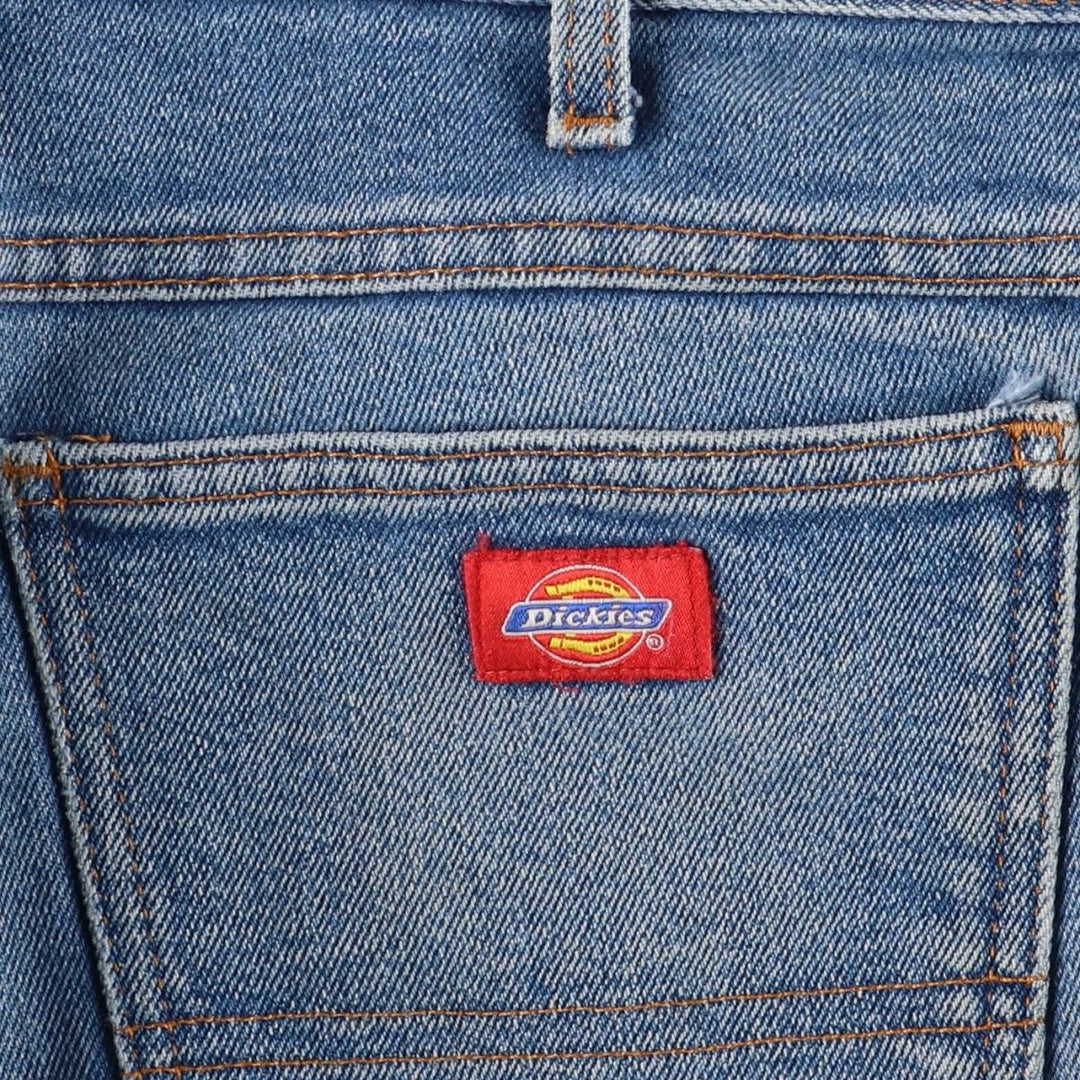 Dickies tapered denim pants for men, equivalent to w36 cotton blue type Vintage Second Hand
