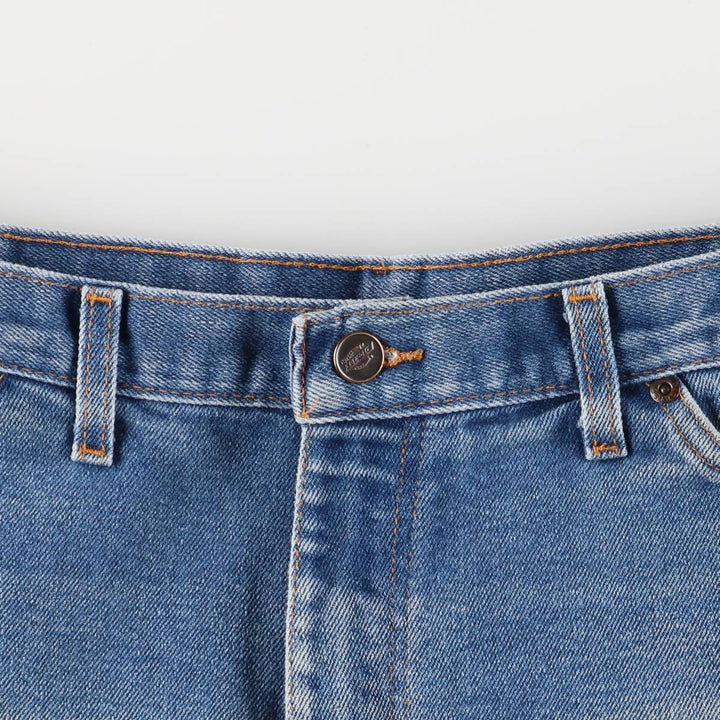 Dickies tapered denim pants for men, equivalent to w36 cotton blue type Vintage Second Hand
