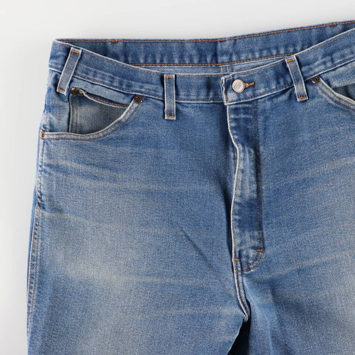 Dickies tapered denim pants for men, equivalent to w36 cotton blue type Vintage Second Hand