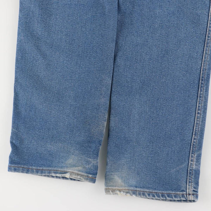 Dickies tapered denim pants for men, equivalent to w36 cotton blue type Vintage Second Hand