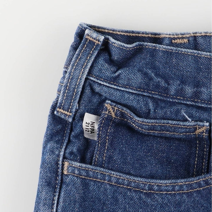 Carhartt FR Series Tapered Denim Pants, Men's, Size W35 cotton blue type Vintage Second Hand
