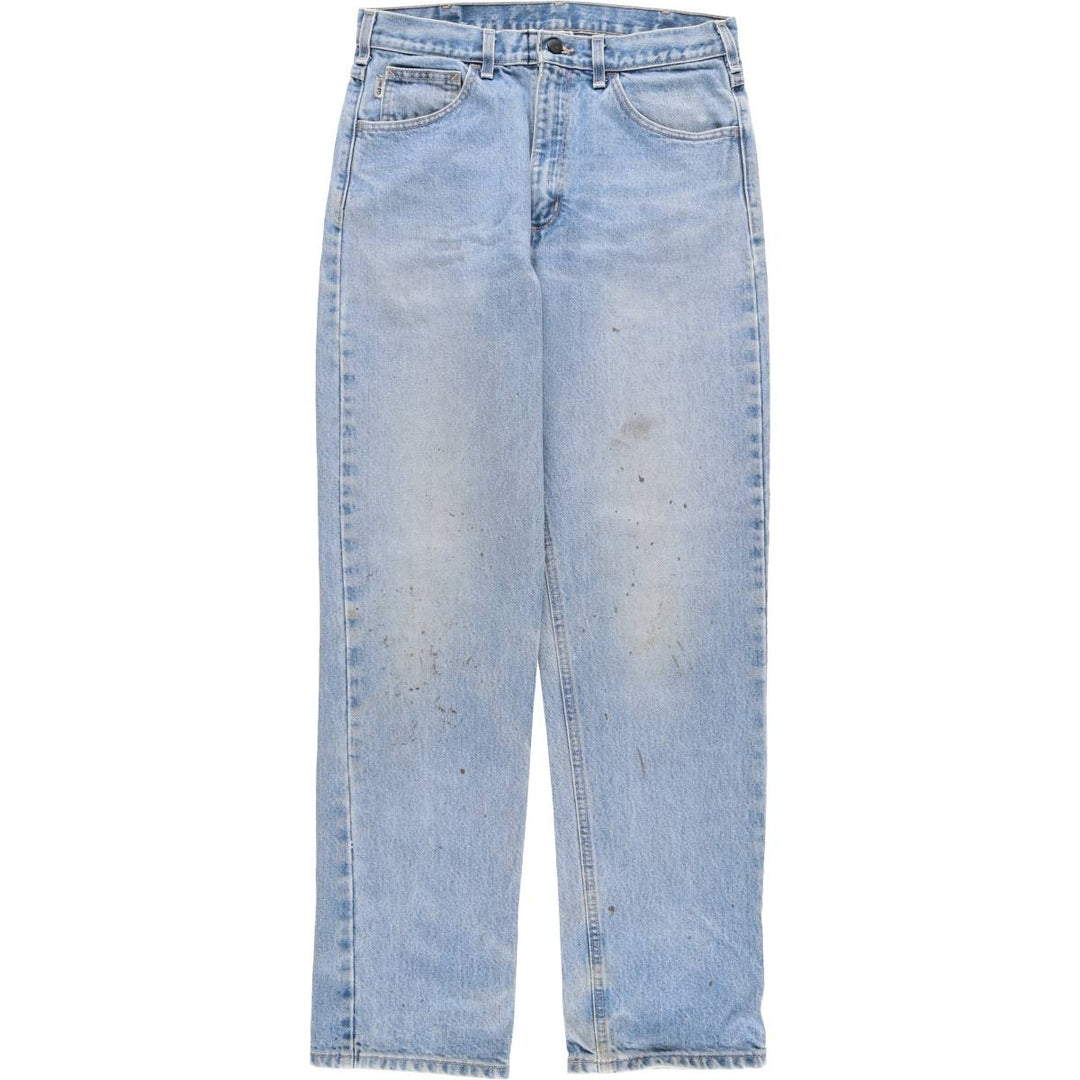 Carhartt FR Series Tapered Denim Pants, Men's, Size W33 cotton blue type Vintage Second Hand